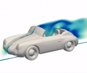 Vortex Shedding on a Car