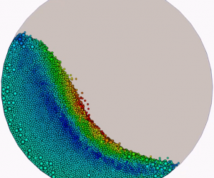 Snippet – DEM Tutorial 3: Particle Segregation in a Rotating Drum