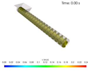 DEM Tutorial 2: Screw Conveyor
